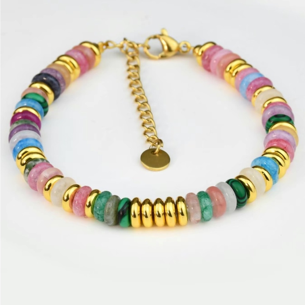 Bright‎ & Beautiful Colorful Beaded Bracelet – Stylish & Comfortable